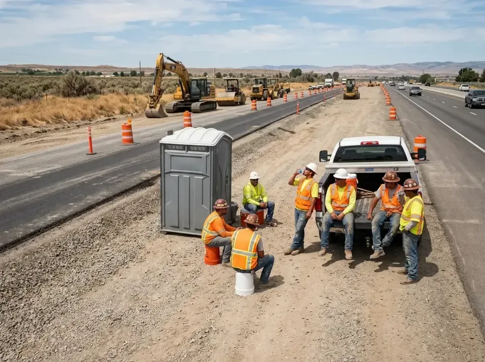 highway-road-construction-crew-007 — frequently asked questions, Porta Potty and Restroom Rentals in Ainaloa, HI